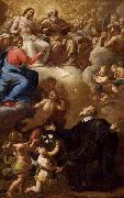 Giuseppe Passeri Vision of St Philip Neri oil on canvas